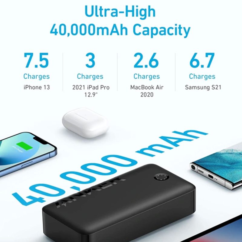پاوربانک 40000 نسل سوم انکر Anker 347 Powerbank مدل A1377 - Image 2