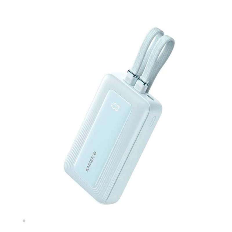 پاوربانک ۳۰ واتی انکر با ظرفیت ۲۰۰۰۰ میلی آمپر Anker Zolo Power Bank Built-in USB-C and Lightning Cable مدل A1681 - Image 6