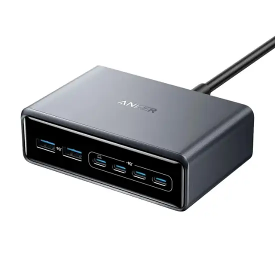 A2683.1 هاب شارژ ۶ پورت انکر Anker Prime Charger 200W 6-Port GaN Charging Station مدلA2683