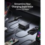 هاب شارژ ۶ پورت انکر Anker Prime Charger 200W 6-Port GaN Charging Station مدلA2683 - Image 3