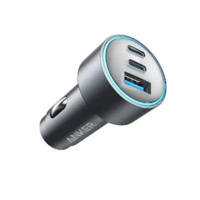 شارژر فندکی انکر Anker USB-C 535 Car Charger 67W Compact 3-Port – مدل A2731