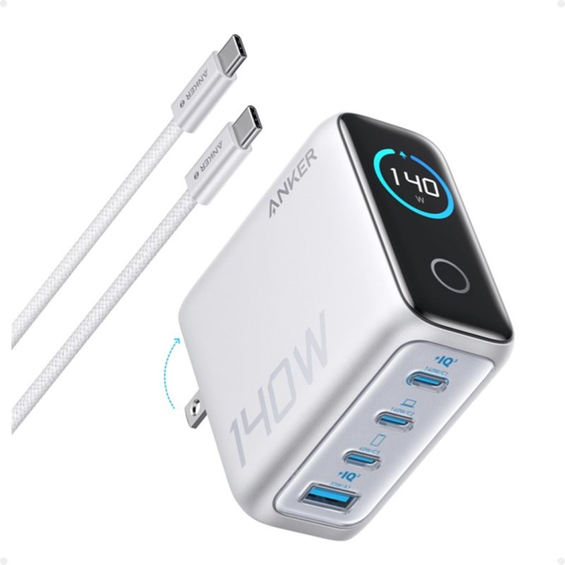شارژر ۱۴۰ واتی انکر Anker Zolo 140W GaN 4 Port مدل B2697 - Image 4