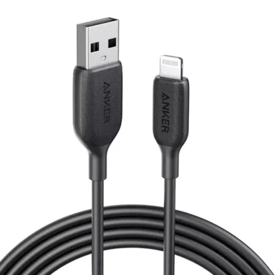 کابل شارژ USB-A به لایتنینگ انکر مدل A8813H11 طول 1.8 متر