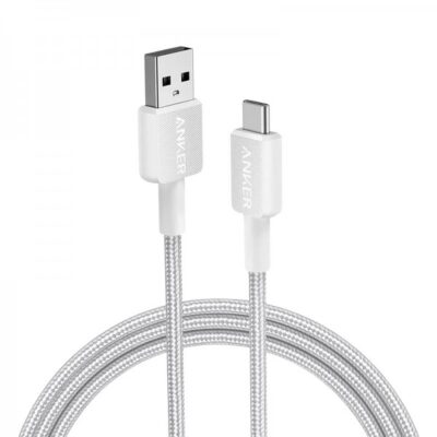 کابل انکر Anker 322 USB-A to USB-C طول ۱۸۰ سانتی متر مدل A81H6