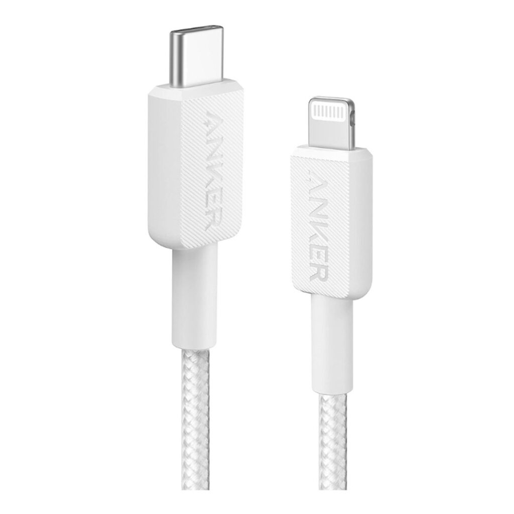 محصولات حراجی 10 کابل انکر USB-C به لایتنینگ انکر مدل A81B5H11 طول 0.9 متر