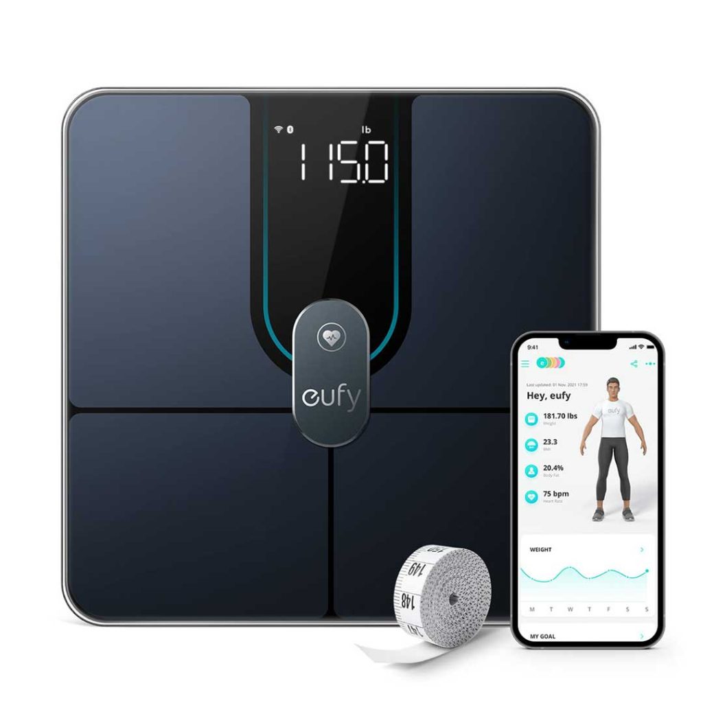 ترازو هوشمند ورزشی یوفی مدل Eufy Smart Scale P2 Pro T9149 1