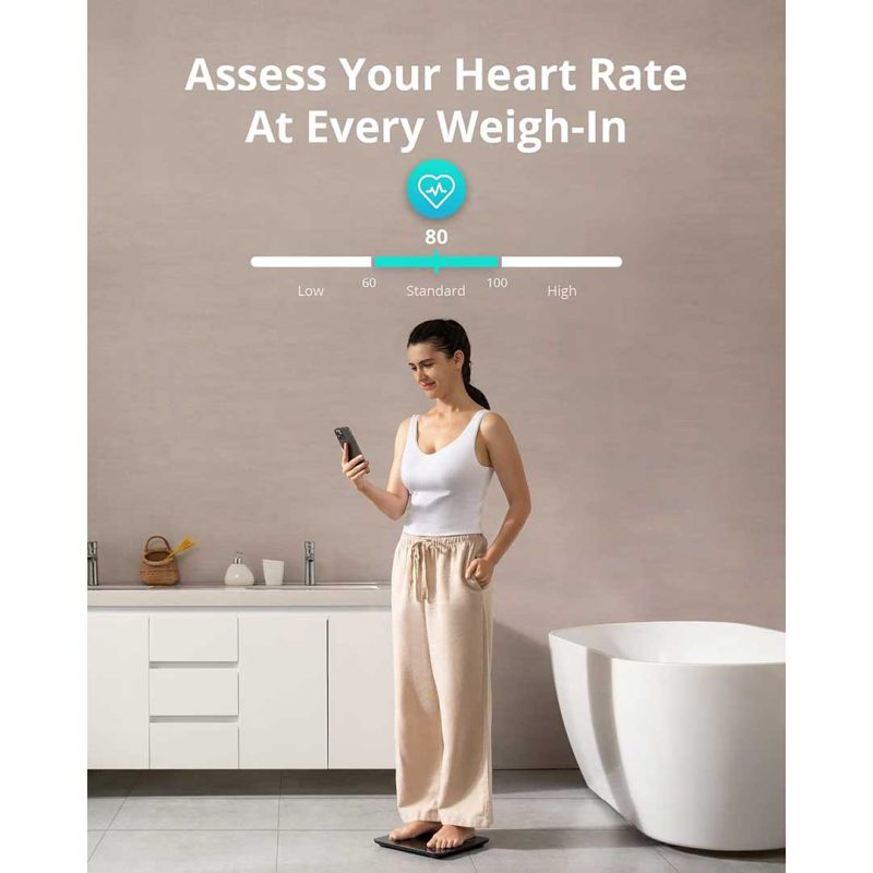 ترازو هوشمند ورزشی یوفی مدل Eufy Smart Scale P2 Pro T9149 - Image 5