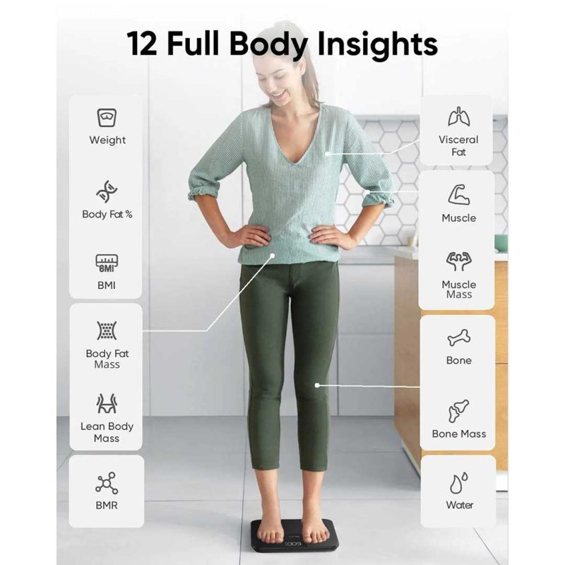 ترازو هوشمند یوفی مدل Eufy Smart Scale A1 T9120 - Image 3