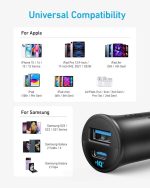 شارژر فندکی انکر Car charger 30W 2 ports A2741 - Image 5