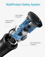 شارژر فندکی انکر Car charger 30W 2 ports A2741 - Image 6