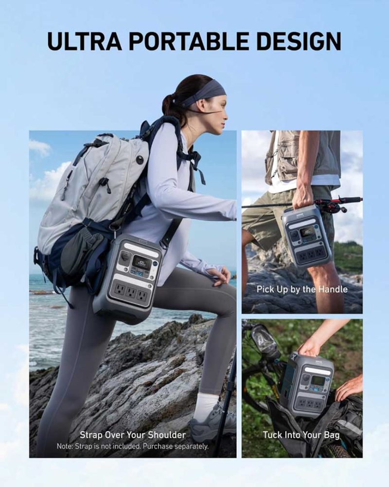 نیروگاه همراه انکر Anker SOLIX C300X (AC PLUG) 288Wh A1723 - Image 4