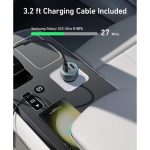 شارژر فندکی انکر Anker 335 Car Charger 67W Cable USB-C to USB-C مدل A2736 - Image 3