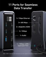 هاب شارژ 14 پورت انکر Anker Prime Docking Station 14-Port 160W مدل A83B6 - Image 4