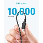 کابل USB-C به لایتنینگ انکر Anker 310 مدل A81A5 USB C to Lightning Cable 90 Cm سفید - Image 4