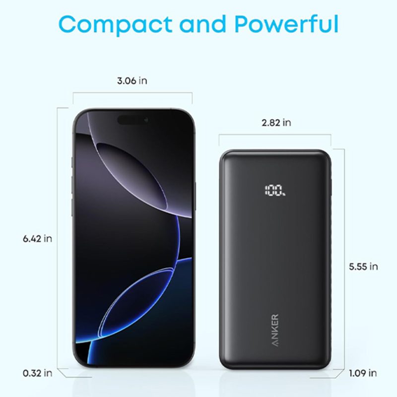 پاوربانک انکر Anker Zolo Power Bank 20K مدل A110EH11 - Image 2