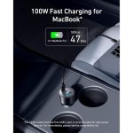 خرید و قیمت شارژر فندکی انکر Anker USB-C Car Charger 167.5W Compact 3-Port مدل A2737