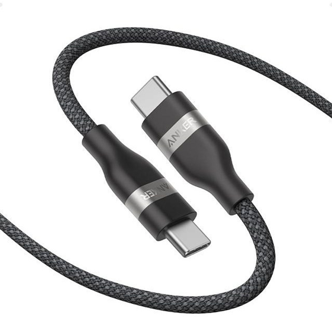 A82E26-1 خرید و قیمت کابل USB-C به USB-C انکر Anker Upcycled-Braided 240W (3ft)